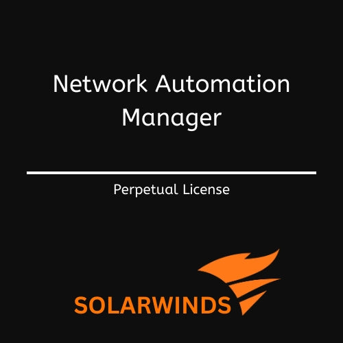 Image Solarwinds Out of Maintenance Upgrade for SolarWinds Network Automation Manager NAM80000 nodes GEN2 - License with 1st Year Maintenance