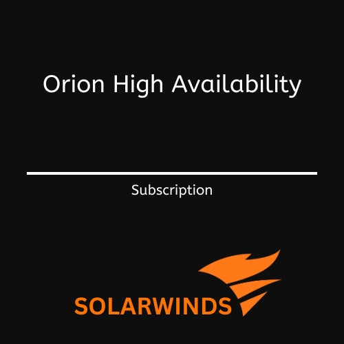 Image Solarwinds High Availability - Annual Subscription