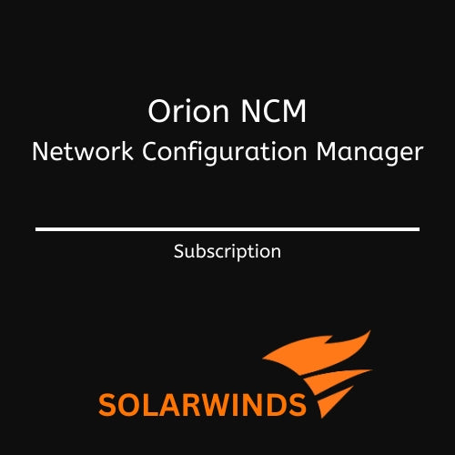 Image Solarwinds Network Configuration Manager DL1000 (up to 1000 nodes) Annual Renewal