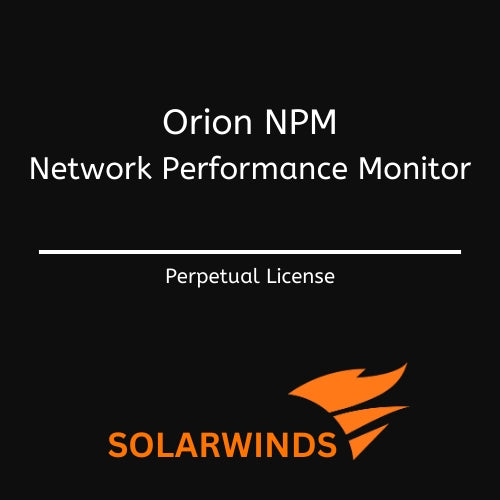 Image Solarwinds Upgrade of SolarWinds Network Performance Monitor SL250 to SLX (unlimited elements-Standard Polling Throughput) - License Upgrade (Maintenance expires on same day as existing license)