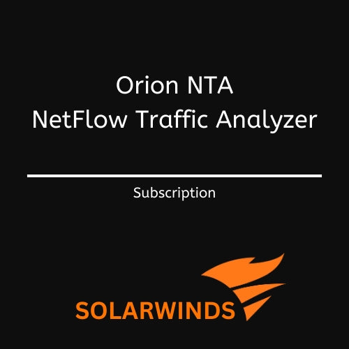 Image Solarwinds Upgrade to SolarWinds NetFlow Traffic Analyzer Module for SolarWinds Network Performance Monitor SLX - Subscription Upgrade (Expires on same day as existing Subscription)