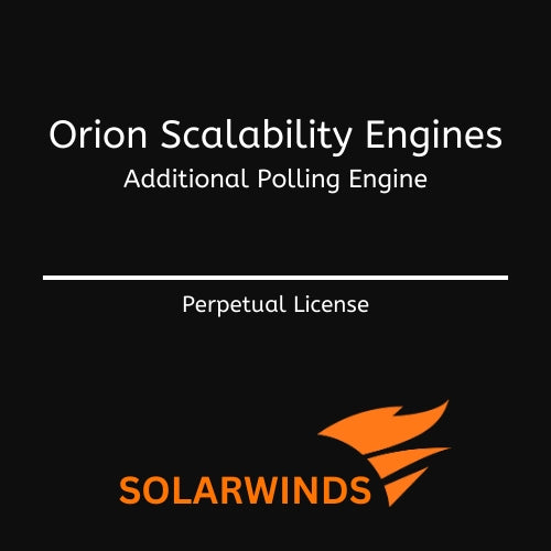 Image Solarwinds Additional Polling Engine for SolarWinds Unlimited Licenses (Standard Polling Throughput) - License with 1st Year Maintenance