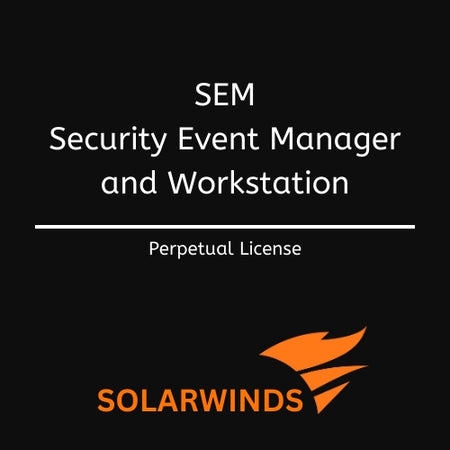Image Solarwinds Security Event Manager Workstation Edition SWE500 (up to 500 nodes) for SEM1500 - (Maintenance expires on same day as existing SEM license date)