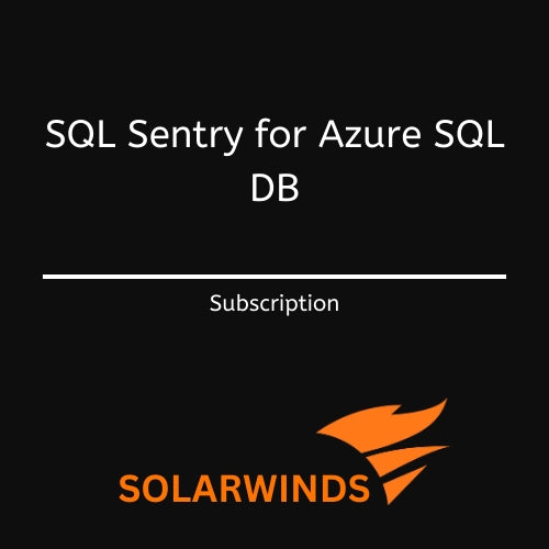 Image Solarwinds SQL Sentry for Azure SQL DB per database (1 to 4 instances) - Annual Subscription