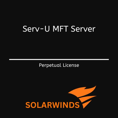 Image Solarwinds Serv-U Managed File Transfer Server Per Seat License (1 server) - License with 1st-Year Maintenance