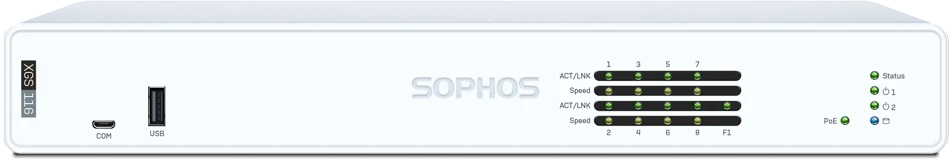 Sophos XGS 116 Firewall Security Appliance - EU power cord