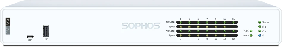 Sophos XGS 136 Firewall Security Appliance - UK power cord