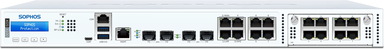 Sophos XGS 3100 Firewall Security Appliance EU/UK power cord