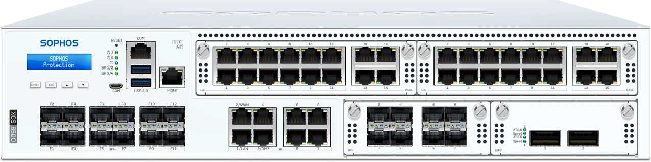 Sophos XGS 6500 Firewall Security Appliance - EU/UK power cord