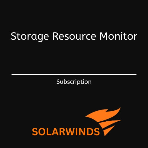 Image Solarwinds Upgrade to SolarWinds Storage Resource Monitor SRM50 (up to 50 disks) - Subscription Upgrade (Expires on same day as existing Subscription)