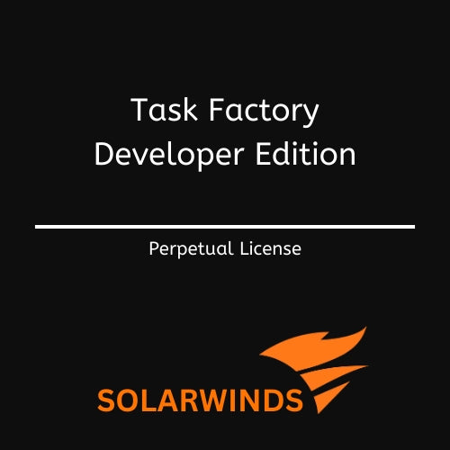 Image Solarwinds Task Factory Developer Edition per server - License with 1st-year Maintenance