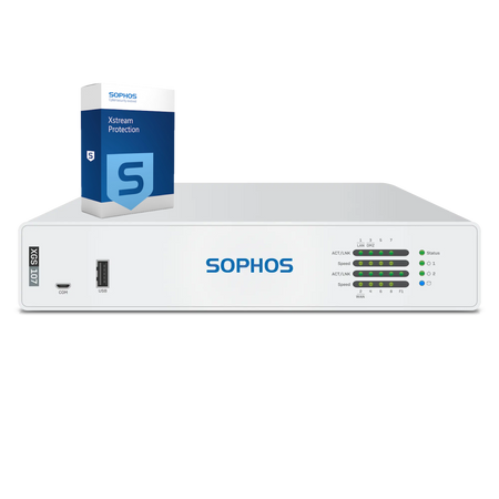 Sophos XGS 107 Firewall with Xstream Protection, 3-year - EU power cord