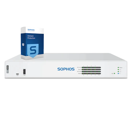 Sophos XGS 116 Firewall with Standard Protection, 3-year - UK power cord