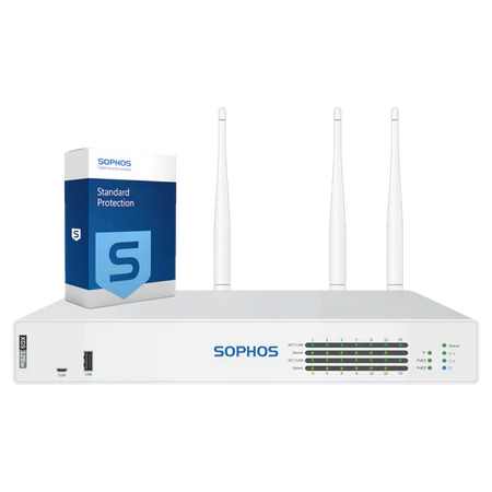 Sophos XGS 126w Firewall with Standard Protection, 1-year - UK power cord