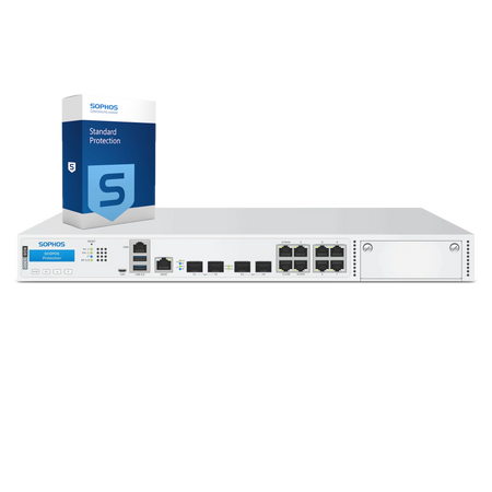 Sophos XGS 3300 Firewall with Standard Protection, 1-year - EU power cord