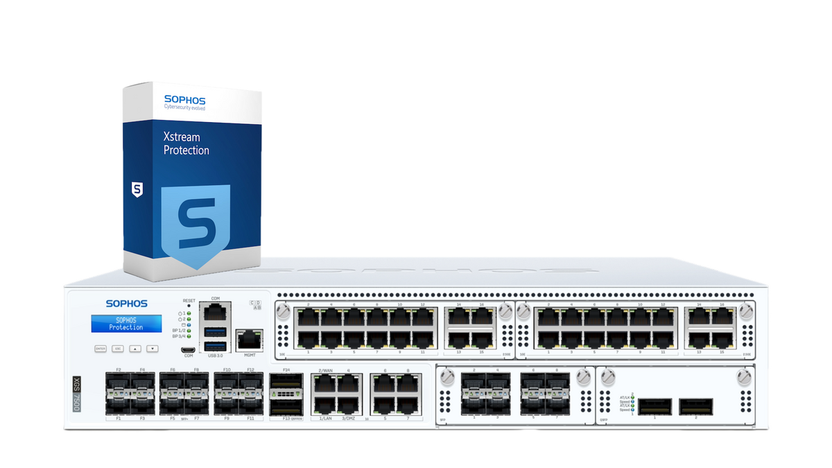 Sophos XGS 7500 Firewall with Xstream Protection, 3-year - EU power cord