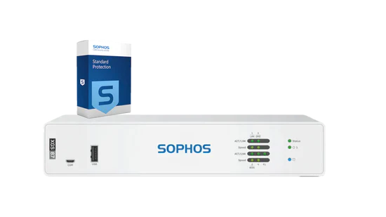 Sophos XGS 87 Firewall with Standard Protection, 3-year - UK power cord