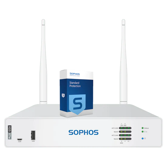 Sophos XGS 87w Firewall with Standard Protection, 3-year - UK power cord