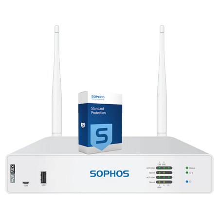 Sophos XGS 87w Firewall with Standard Protection, 1-year - EU power cord