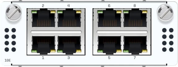 Sophos 8 port GE copper Flexi Port module (for all XGS Firewall Rackmount models)
