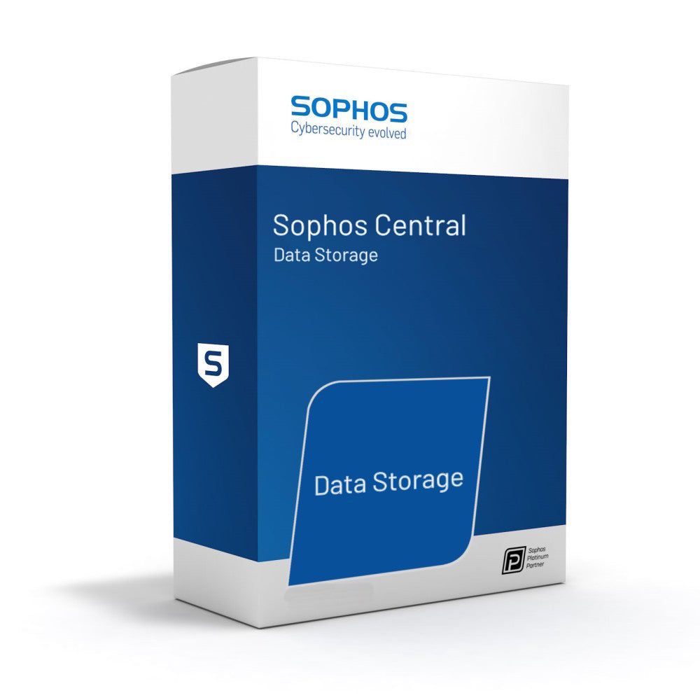 Sophos Central Data Storage (Endpoint Protection)- 1 yr Pack - 1000-1999 users - 24 Month(s) / Per User and Per server and Per server - Renewal