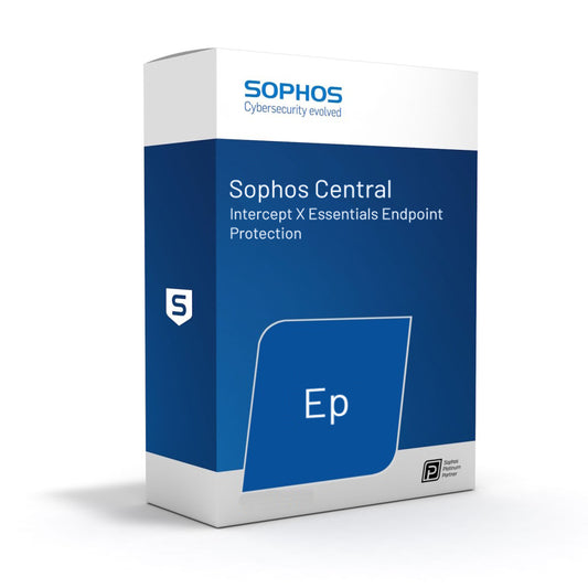 Sophos Central Intercept X Essentials 25-49 Users 12 Months