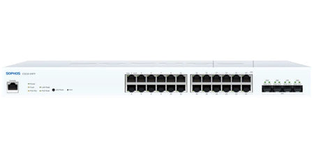Sophos CS210-24FP Sophos Network Switch - 24 port (8x2.5G) with Full PoE - EU power cord