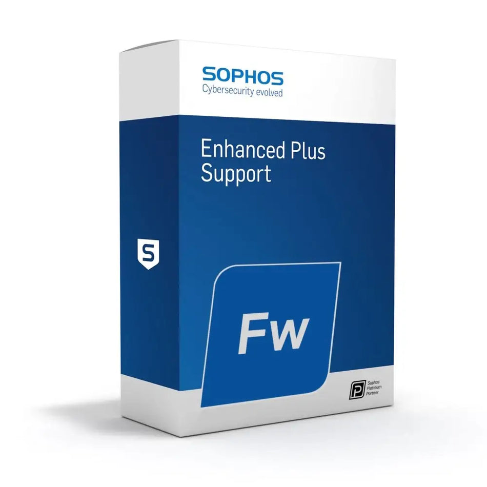 Sophos SF SW/Virtual Firewall Enhanced to Enhanced Plus Support - UP TO 1 CORE & 4GB RAM - 24 Month(s) - Renewal