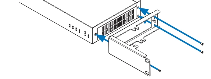 SD-RED 60 Rackmount kit with adapter holder