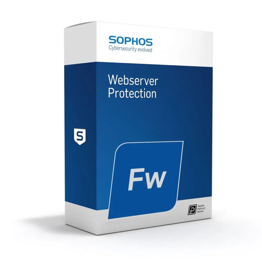 Sophos SF SW/Virtual Firewall Webserver Protection - UP TO 16 CORES & 24GB RAM - 36 Month(s) / Per server - Renewal